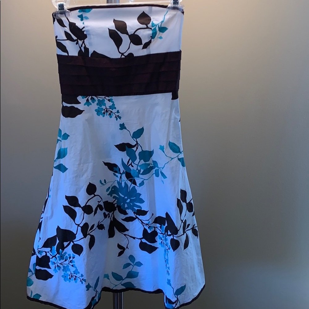 Summer strapless dress
